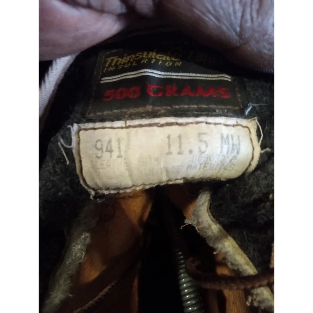 Rocky Boots Mens Size 11.5 MW 941 GoreTex‎ Leather Trim Thinsulate 500G Hunting